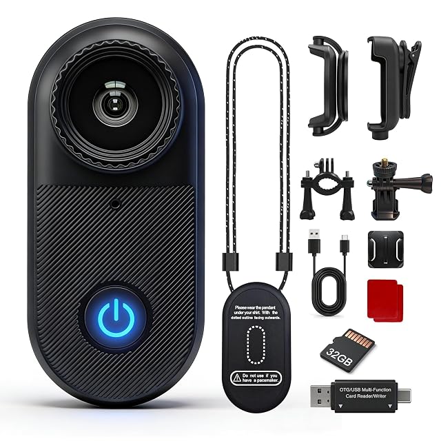 Body camera Yehtreh M200-11 grafite con attacco magnetico
