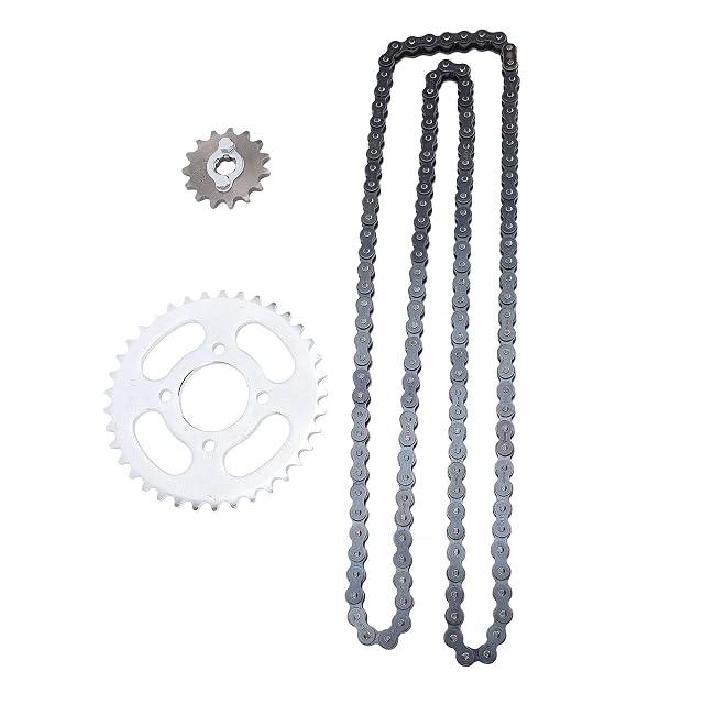 Kit catena e corone Akozon 420 per ATV e quad