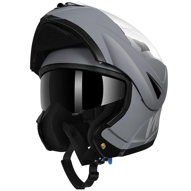 Casco modulare Westt con la mentoniera in posizione sollevata
