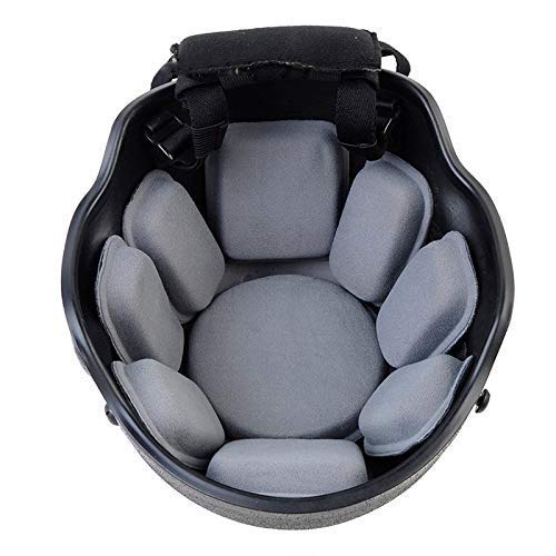 Set di nove imbottiture per casco DONGKER con dischetti adesivi