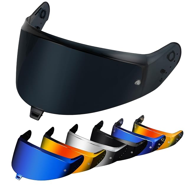 Visiera di ricambio scura PSLER per casco Shark