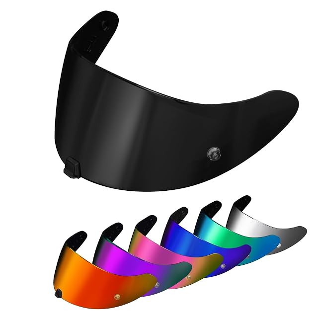 Visiera di ricambio scura PSLER per casco Scorpion