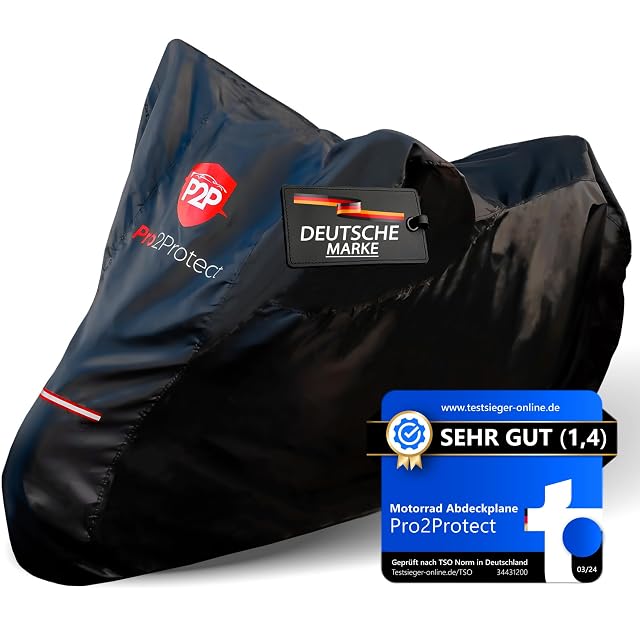 Telo coprimoto Pro2Protect nero e rosso