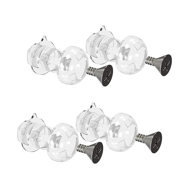 Pivot per visiera da 5 mm Everalo, due coppie