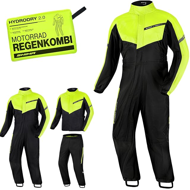 Tuta antipioggia in due pezzi SHIMA HYDRODRY 2.0