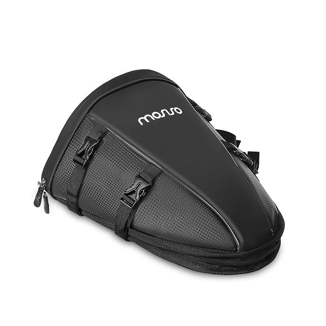 Borsa posteriore da moto MOSISO da 10 L con tracolla