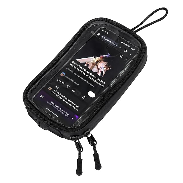 Borsa piatta magnetica da serbatoio SLIAXINT con finestra per il telefono